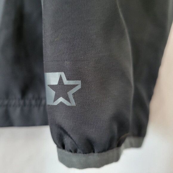 NEW Starter XL 46-48 Woven Jacket Water Repellent Men's Hooded full zip NOS NWT - Picture 3 of 13